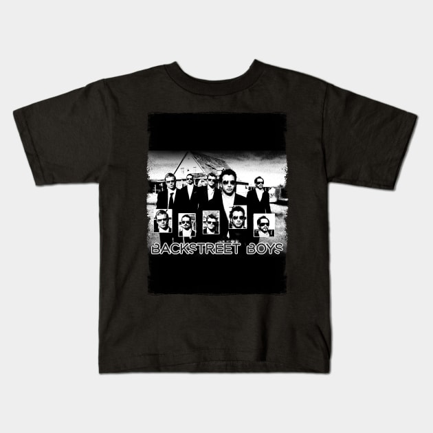 Backstreet Boys Kids T-Shirt by kazetzamandoeloe